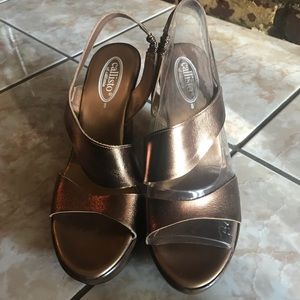 Callisto bronze heels. Size 39 US: 9